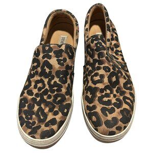 Steve Madden Leopard Print Slip-On Sneakers